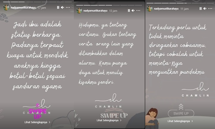 Makjleb Nadya Ungkit Tugas Ibu Usai Isu Hamil Bukan Anak Rizki Da Blokir Iis Dahlia Terkuak
