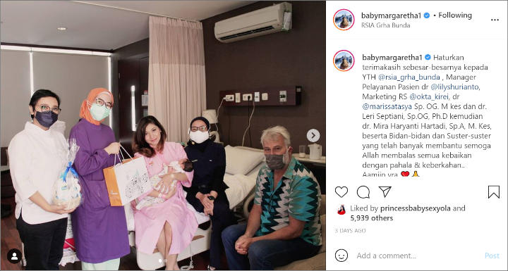 Postingan Baby Margaretha