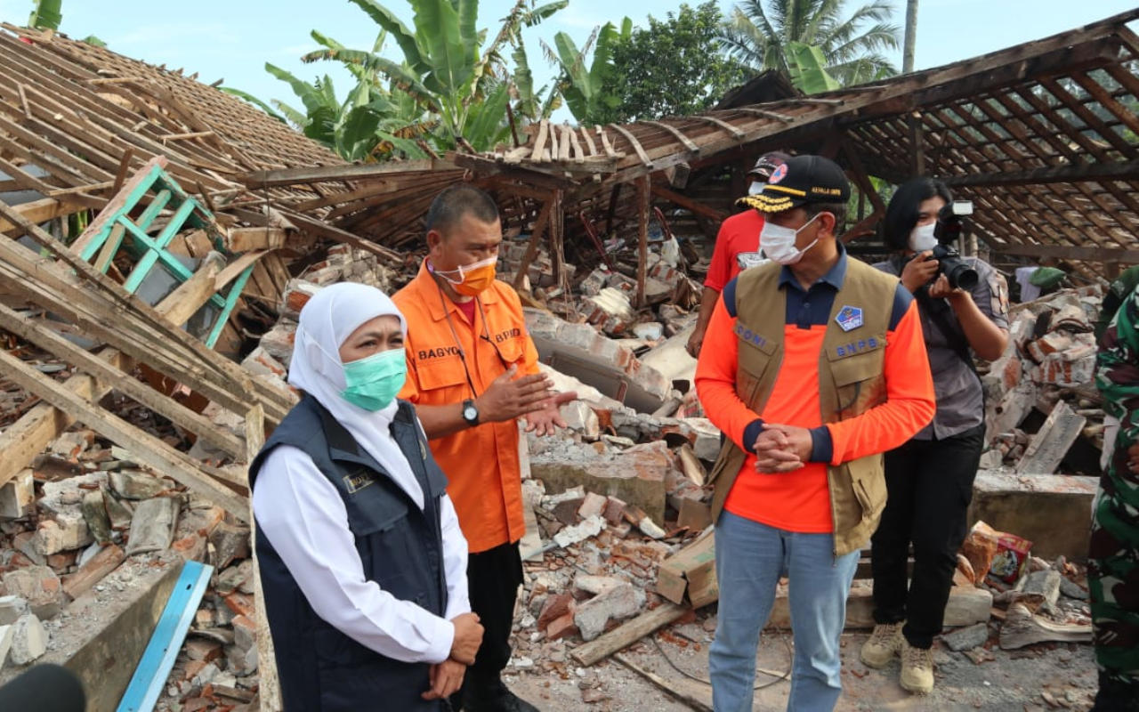 Ini Besaran Bantuan untuk Perbaikan Rumah Terdampak Gempa Jatim