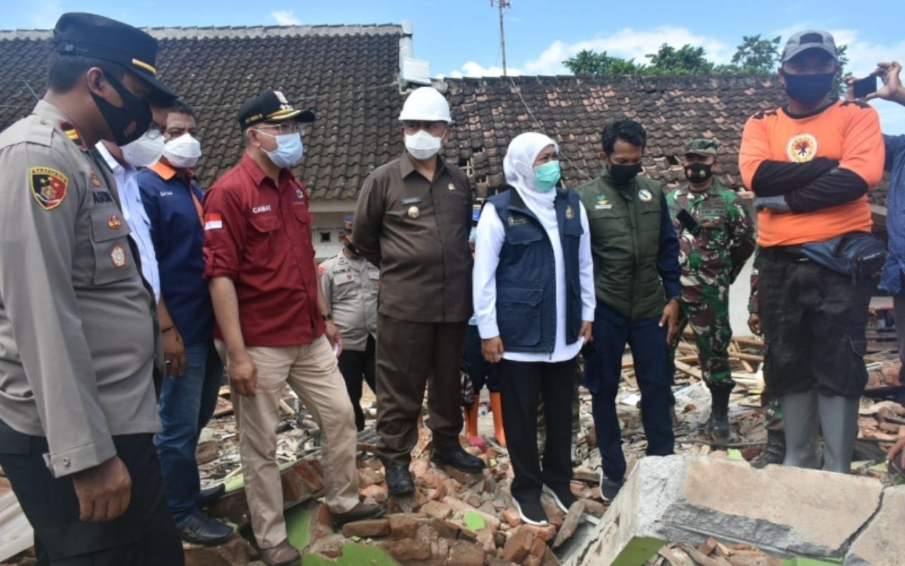 Renovasi Rumah Terdampak Gempa Jatim Ditarget Selesai dalam 2 Bulan