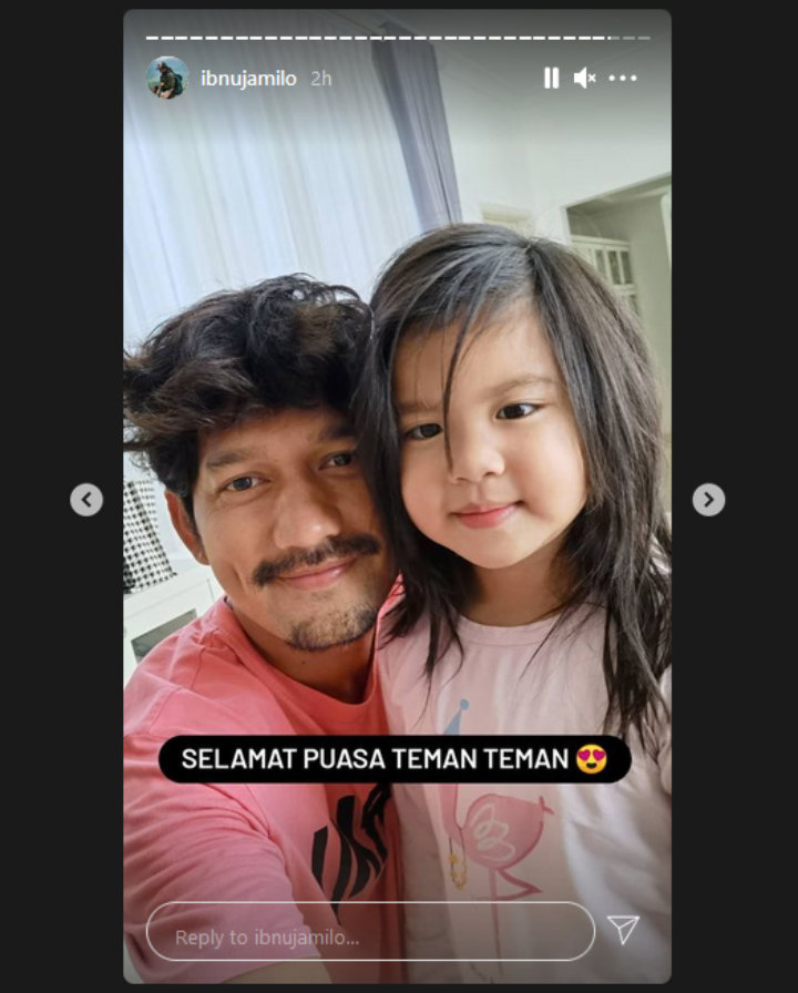 Ibnu Jamil Perdana Jalani Puasa Bareng Putri Sambung, Pamer Potret Kompak Ini Bikin Gemes