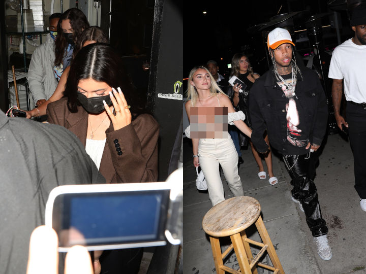 Canggung, Kylie Jenner Hadiri Pesta Yang Sama Dengan Eks Pacar Dan Kekasih Baru Tyga