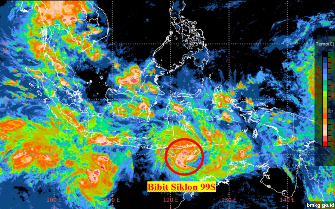 BMKG Ungkap Bibit Siklon Tropis 94W Di Papua Berkembang Menjadi Surigae, Ini Bedanya Dengan Seroja