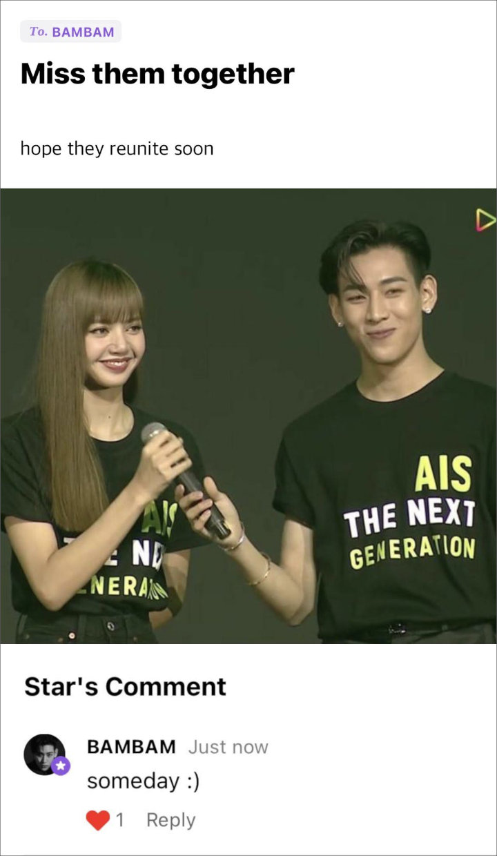 BamBam GOT7 Berikan Jawaban Ini Soal Kemungkinan Kerja Bareng Lisa BLACKPINK Lagi
