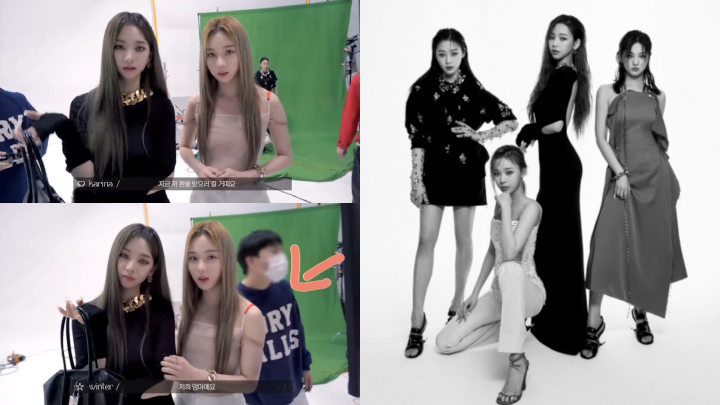 Netizen Ragukan Pernyataan SM Entertainment Soal Staf \'Mencurigakan\' di Pemotretan aespa