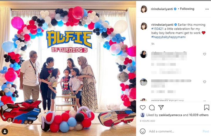 Ririn Dwi Ariyanti Enggan Bertemu Aldi Bragi Saat Rayakan Ultah Anak Bungsu?