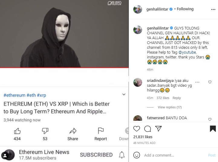 Ethereum live news hacker