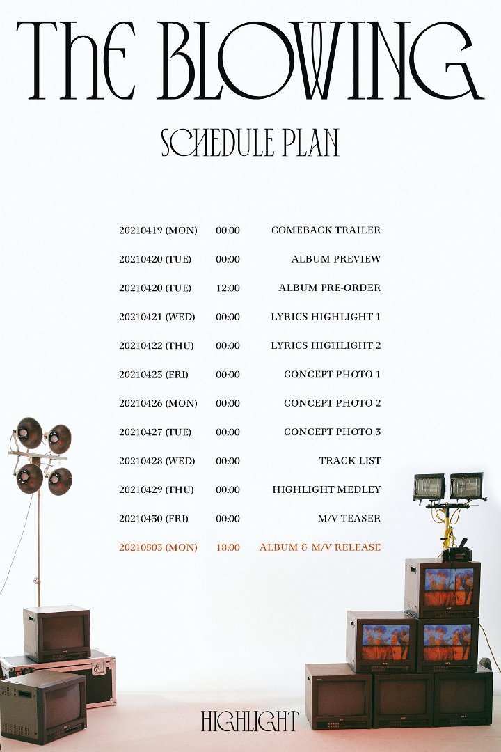 Lama Dinanti, HIGHLIGHT Akhirnya Rilis Teaser Scheduler Untuk Comeback