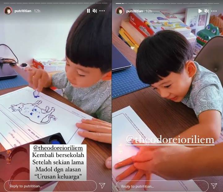 Bikin Bingung, Putri Titian Cerita Soal Putra Sulung yang \'Madol\' Karena Urusan Keluarga