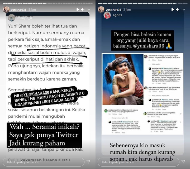Begini Reaksi Yuni Shara Usai Tahu Namanya Mendadak Jadi Trending Topik Twitter