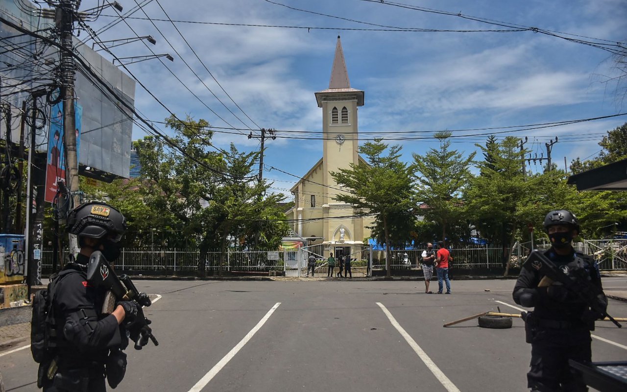 Waduh! Ada Pegawai BUMN Ikut Ditangkap Terkait Ledakan Gereja Katedral Makassar