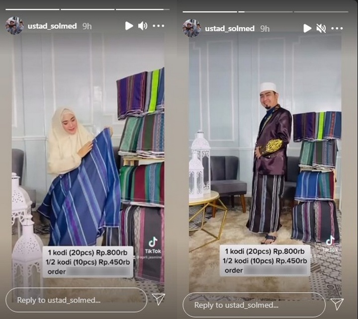 April Jasmine Dijuluki Istri Kecentilan Gara-Gara TikTok, Ini Reaksi Ustadz Solmed