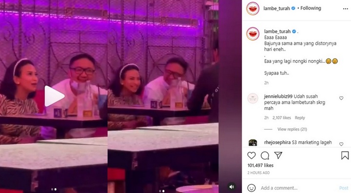Vanessa Angel Nongkrong Bareng Pria Demi Cuan?