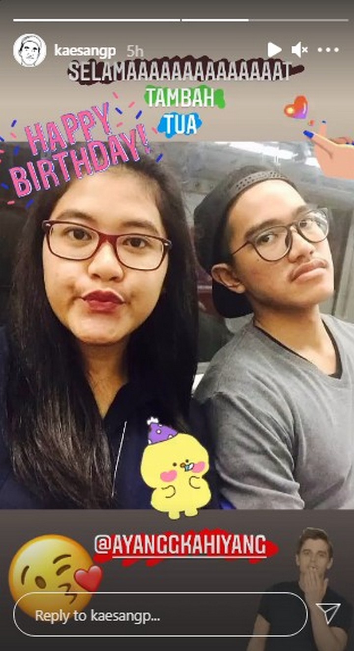 kaesang Tanpa Nadya Arifta