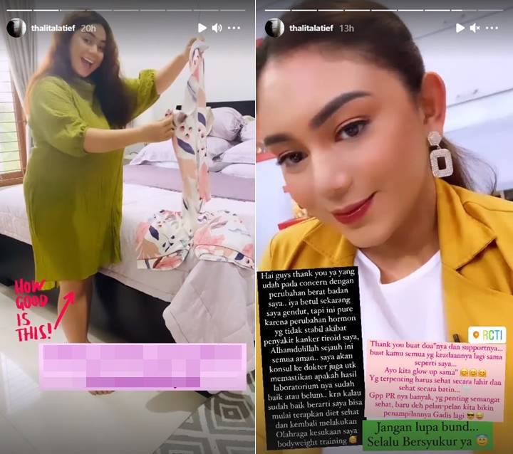 Thalita Latief Bikin Khawatir Karena Berat Badan Naik Drastis, Jelaskan Kondisi Terkini