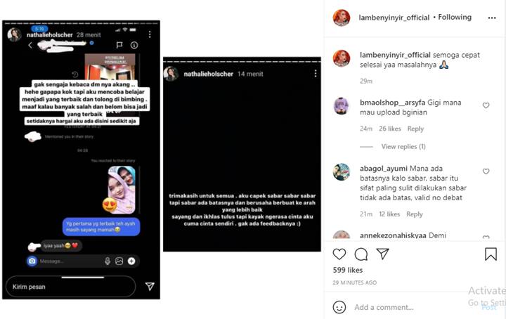 Bikin Nyesek, Nathalie Holscher Ternyata Kabur dari Rumah Setelah Baca DM Sule ke Putri Delina