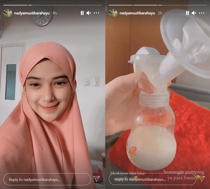 Nadya Abaikan Isu Rizki DA Ngotot Minta Tes DNA, Fokus Berjuang Beri ASI ke Baby Syaki