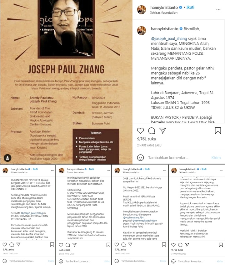 Kini Buronan, Jozeph Paul Zhang Ternyata Pernah Lakukan Penipuan Sebelum Tinggalkan RI?