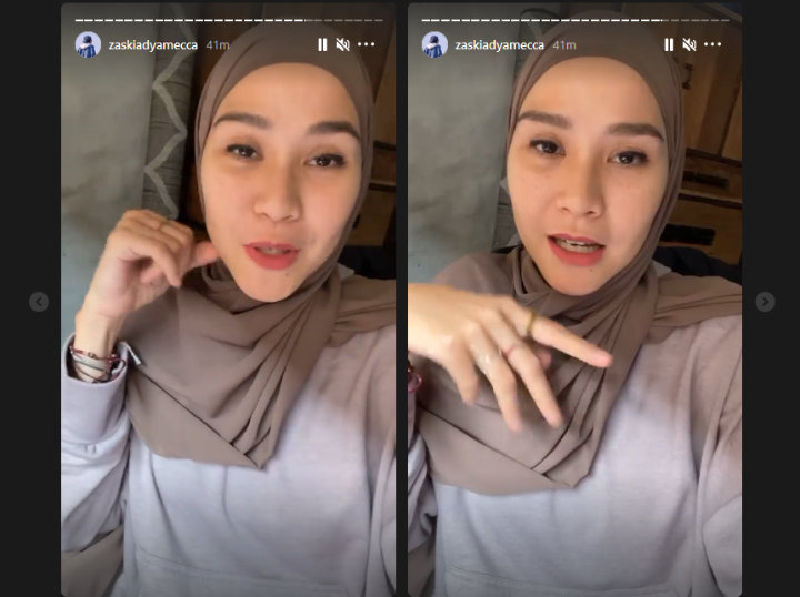 Protesnya Jadi Trending, Zaskia Adya Mecca Bakal Ketemu Tetangga yang Bar-bar Bangunkan Sahur