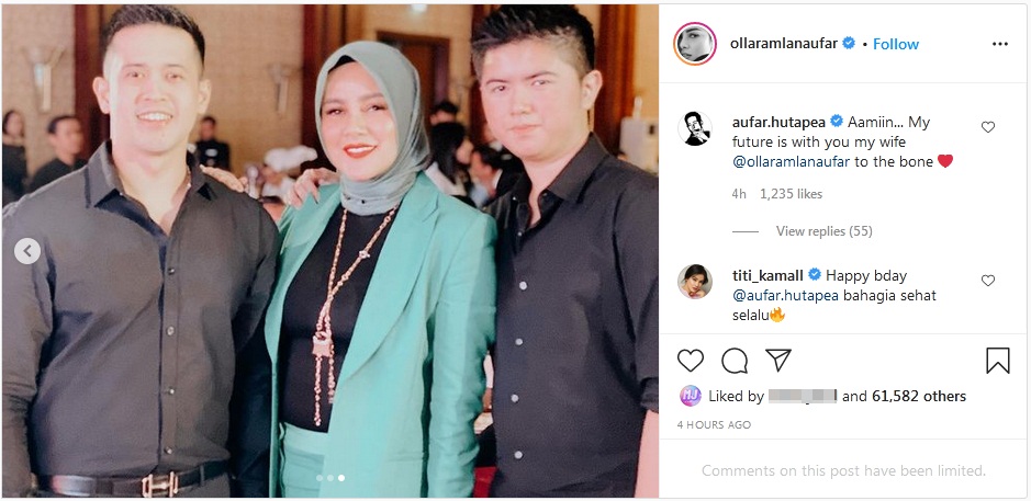 Ucapan Ultah dari Olla Ramlan Disebut Aneh, Aufar Hutapea Justru Beri Balasan Manis