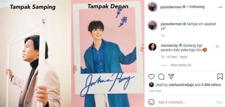 Joshua Suherman Goda Fans Seventeen