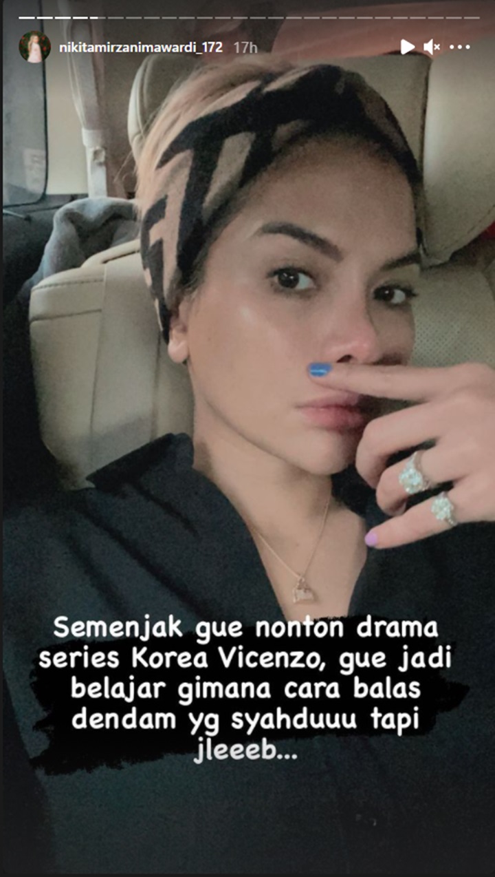 Nikita Mirzani Belajar Cara Balas Dendam Terbaik Lewat Drama Korea \'Vincenzo\'