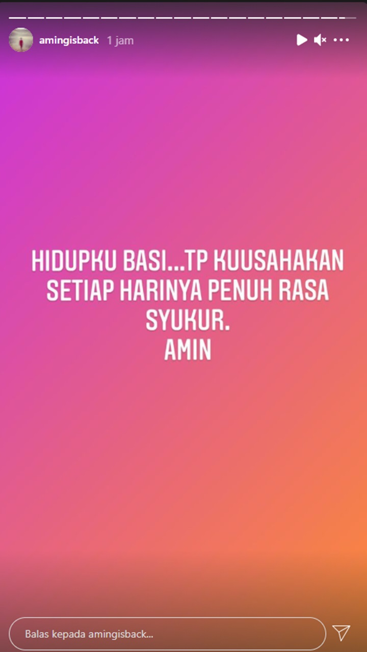 Aming Blak-Blakan Pilih Jadi Pecundang Ketimbang Pemenang, Ini Alasannya
