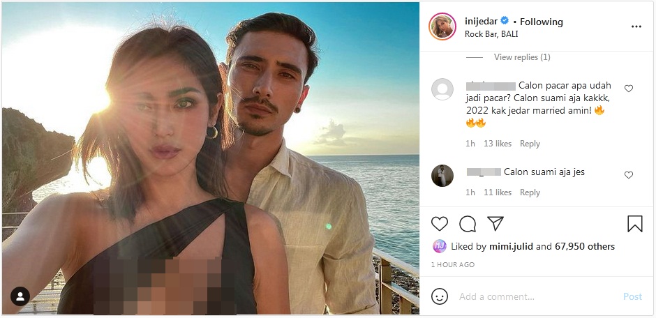 Jessica Iskandar Pamer Foto Bareng Bule Tampan, Singgung Soal Calon Pacar 2022