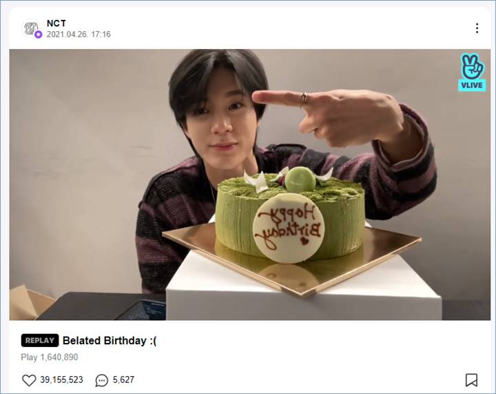 Jeno mengungkapkan saat ini member nct tidak membelikan kado satu sama lain ketika ulang tahun
