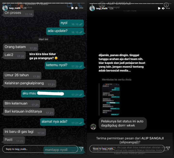 Identitas Penyebar Foto Lama Istri Taqy Malik Tanpa Hijab Akhirnya Terungkap