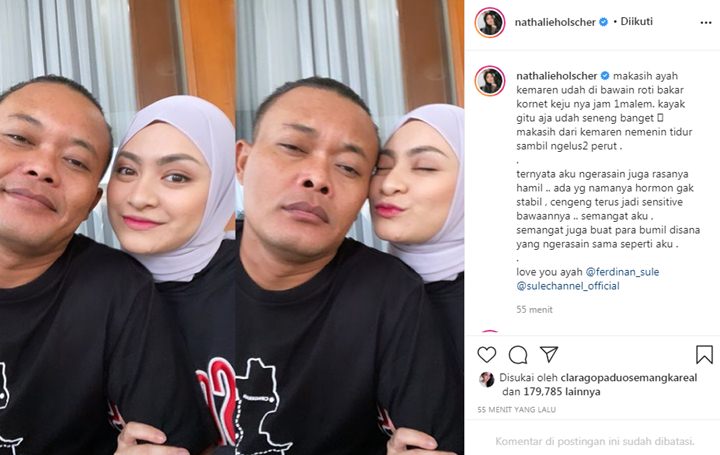Nathalie Holscher Kembali Pamer Kemesraan Bareng Sule