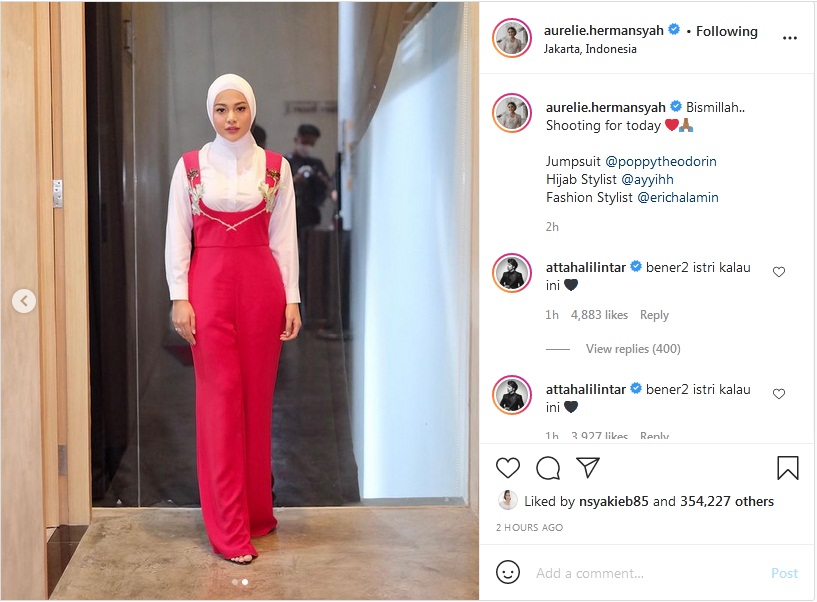 Penampilan Terbaru Aurel Hermansyah Dipuji Habis-habisan, Begini Komentar Atta Halilintar