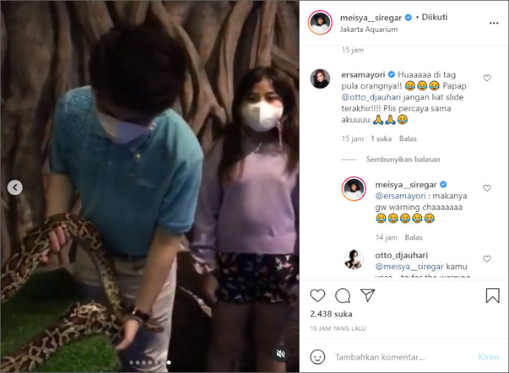 Meisya Siregar Ungka Fakta Kocak Soal Bebi Romeo dan Otto Djauhari Takut Lihat Ular