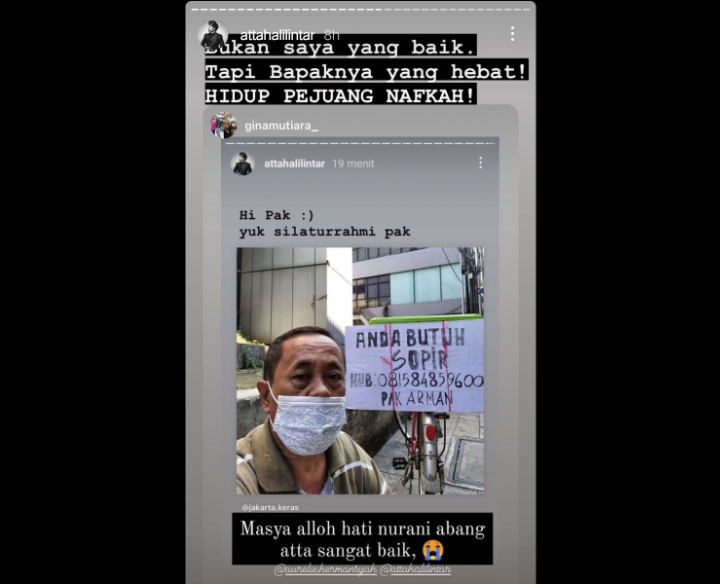 Atta Halilintar Enggan Dipuji Baik Usai Ketahuan Bantu Sosok Ini, Alasannya Bikin Salut