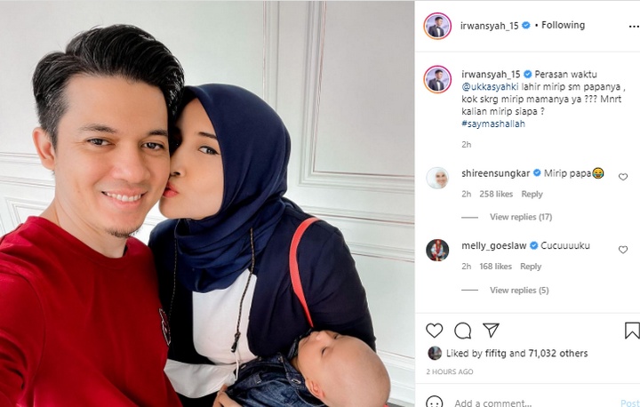 Zaskia Sungkar-Irwansyah tetap Mesra