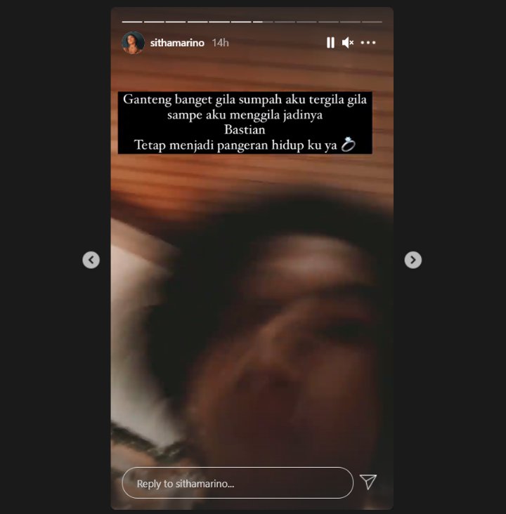 Sempat Nolak 7 Kali, Sitha Marino Bucin Banget Sebut Bastian Bintang \'Pangeran Hidupku\'