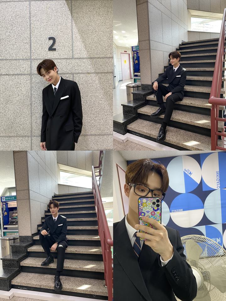 Jihoon TREASURE membagikan sederet potret diambil di belakang panggung \'Inkigayo\'