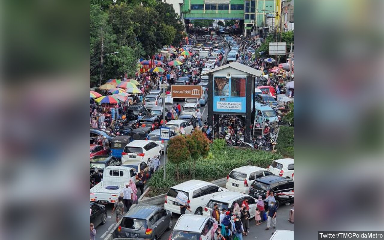 Buntut Kasus Kerumunan Pasar Tanah Abang, Polisi Terapkan Rekayasa Lalu Lintas