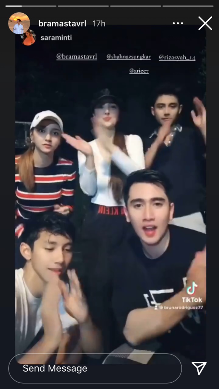 Sempat Dijodohkan, Verrell Bramasta Umbar Momen Main TikTok Bareng Sepupu Zaskia-Shireen Sungkar