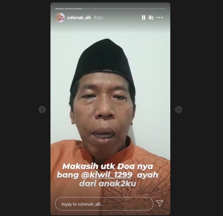 Sudah Cerai, Kiwil Kirim Pesan di Hari Ulang Tahun Rohimah: Jaga Anak-anak