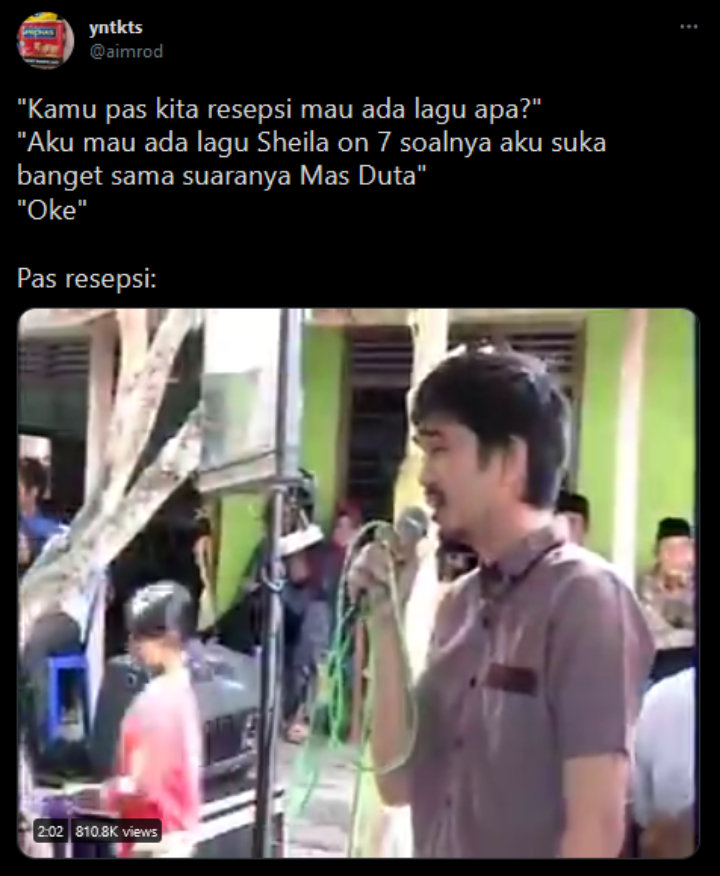 Heboh Video Lawas Duta Sheila On 7 Nyanyi di Kondangan Warga, Pakai Mic Biasa Bukti Suara Merdu