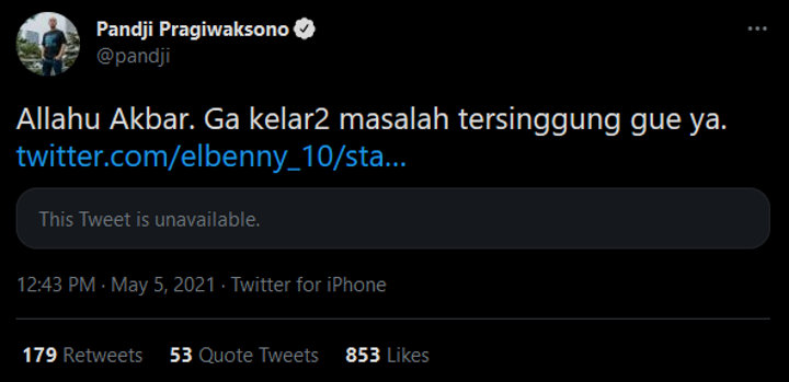 Pandji Pragiwaksono Dikritik Habis-habisan Karena Dinilai Rendahkan Pejuang, Begini Penjelasannya