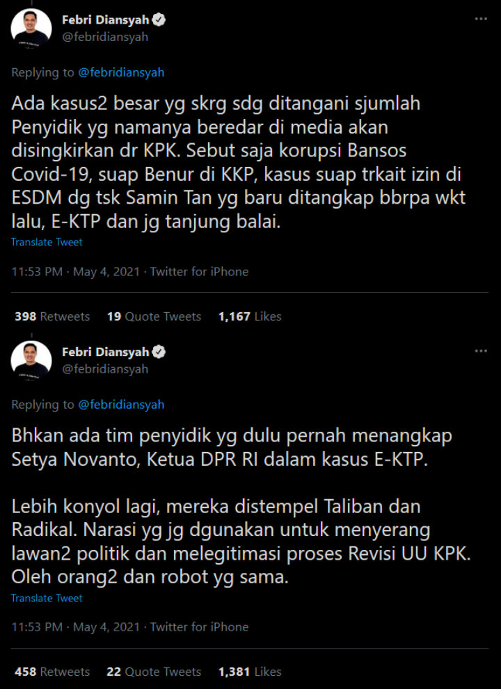 Isu Pemecatan Pegawai KPK
