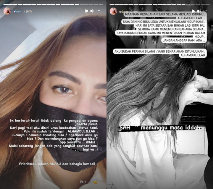 Jadi Janda Saat Sedang Hamil, Ratu Rizky Nabila Minta Maaf dan Beri Doa Ini Ke Alfath Fathier
