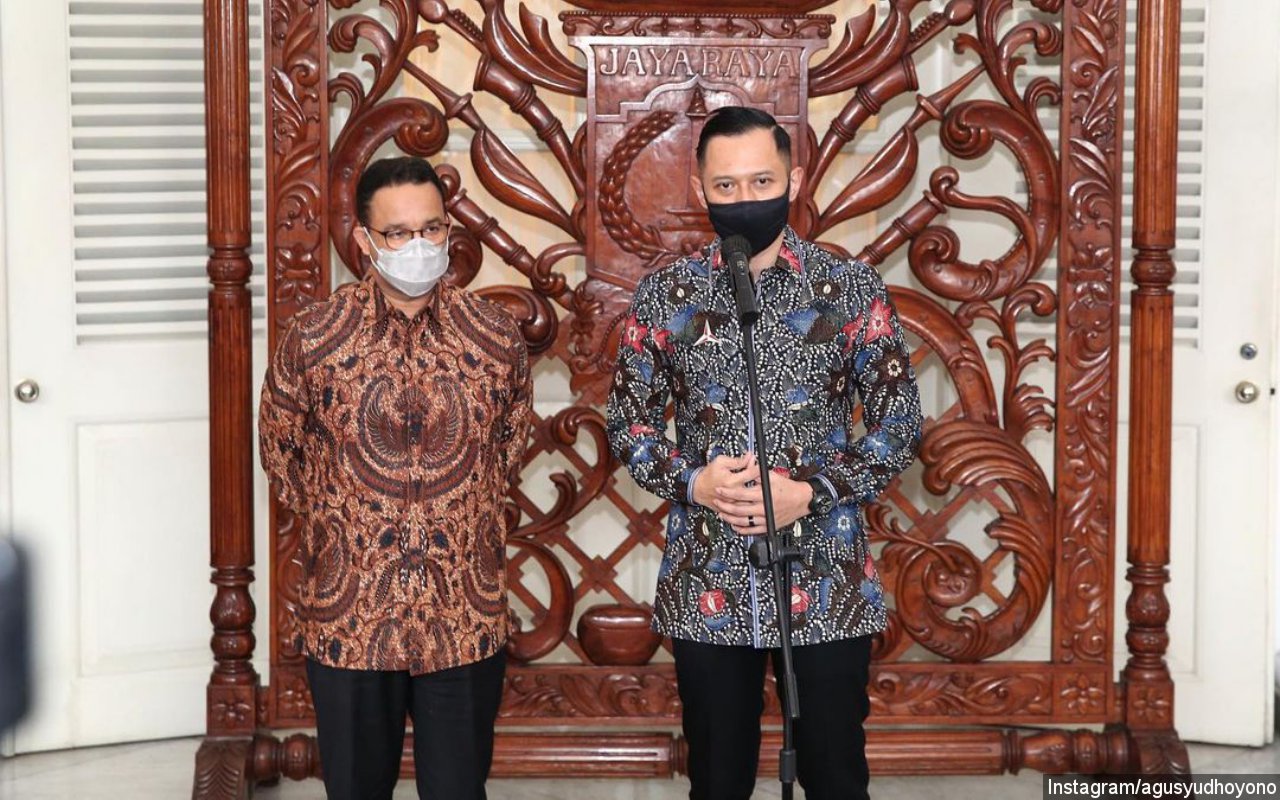 AHY Sambangi Gubernur DKI Jakarta Anies Baswedan, Bahas Pilpres 2024?