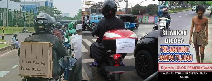 Begini Cara Kocak Pemudik \'Kelabui\' Polisi, Sampai Akui Ingin Berwisata di Kampung Halaman