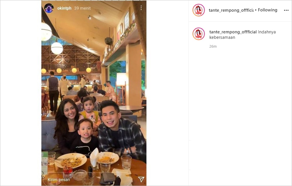 Potret Adem Rachel Vennya Makan Bareng Mantan Suami Mencuat, Atalarik Syah Kena ‘Sentil’