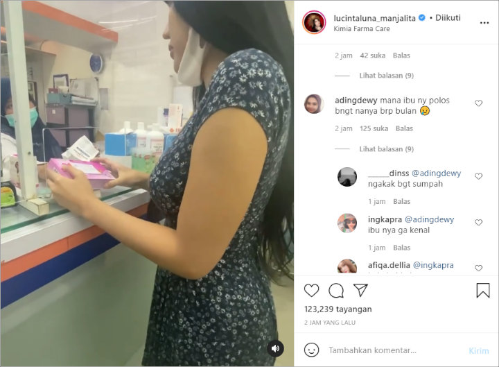 Lucinta Luna Beli Obat Pereda Mual, Reaksi Polos Petugas Apotek Beri Saran Kehamilan Bikin Ngakak