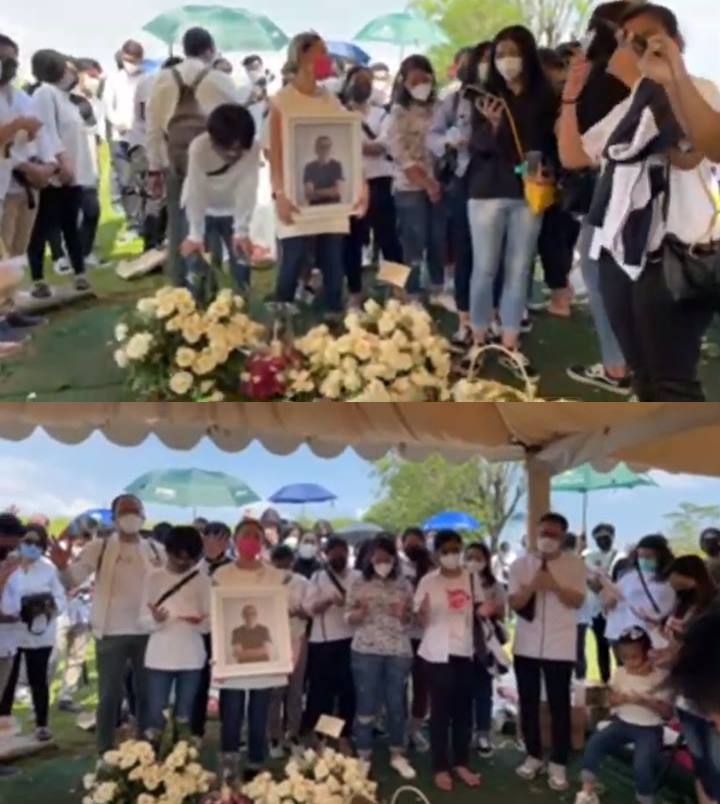 Iring-iringan Mobil Jenazah Raditya Oloan Menuju San Diego Hills, Joanna Alexandra Tampak Tegar