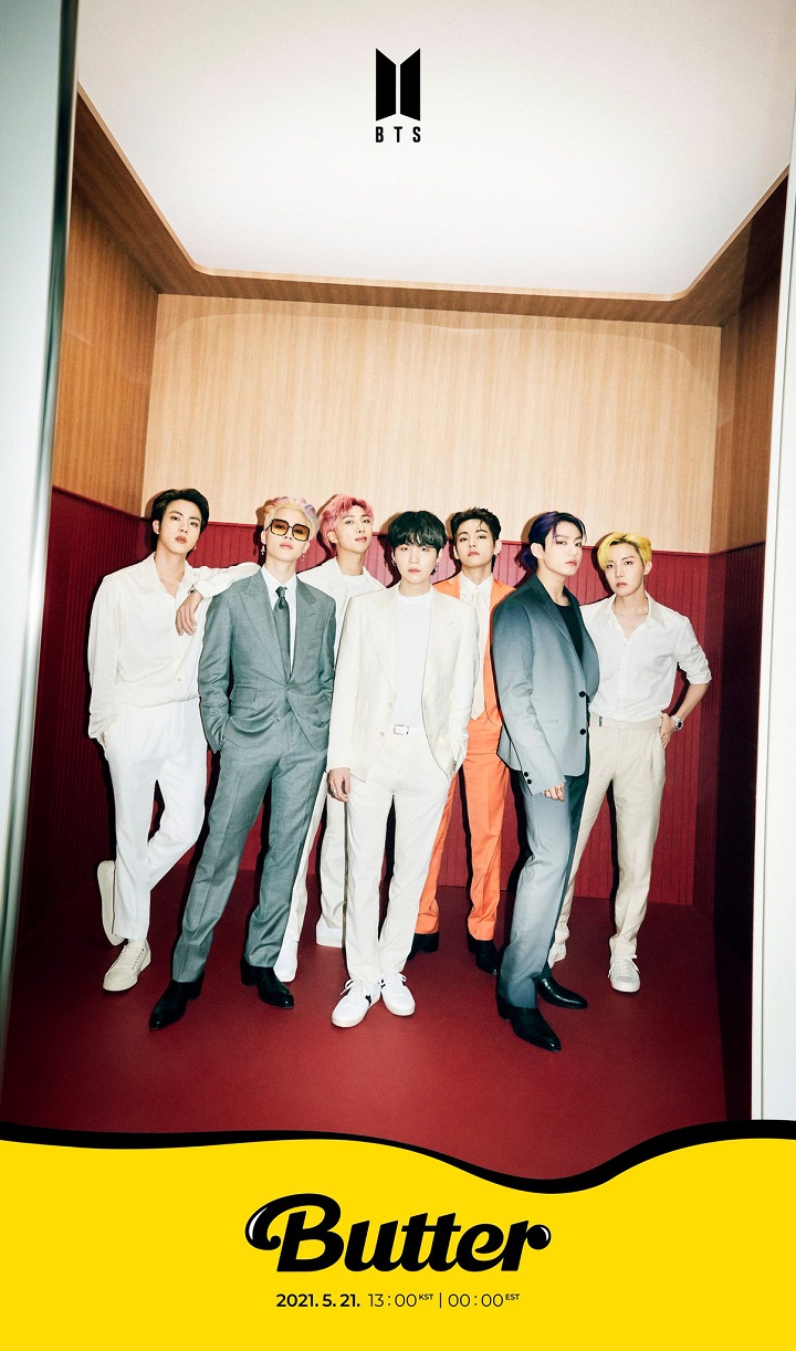 BTS Tampil Mengesankan di Foto Teaser untuk \'Butter\', Fans Beri Pujian Selangit